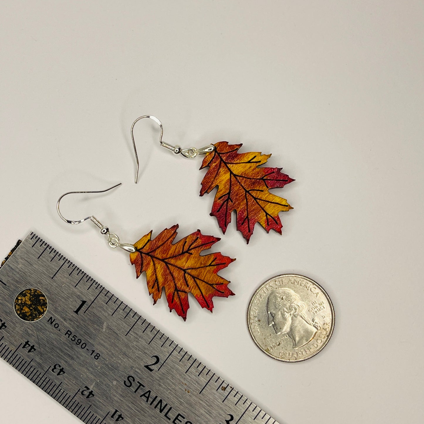 Oak Leaf Earrings