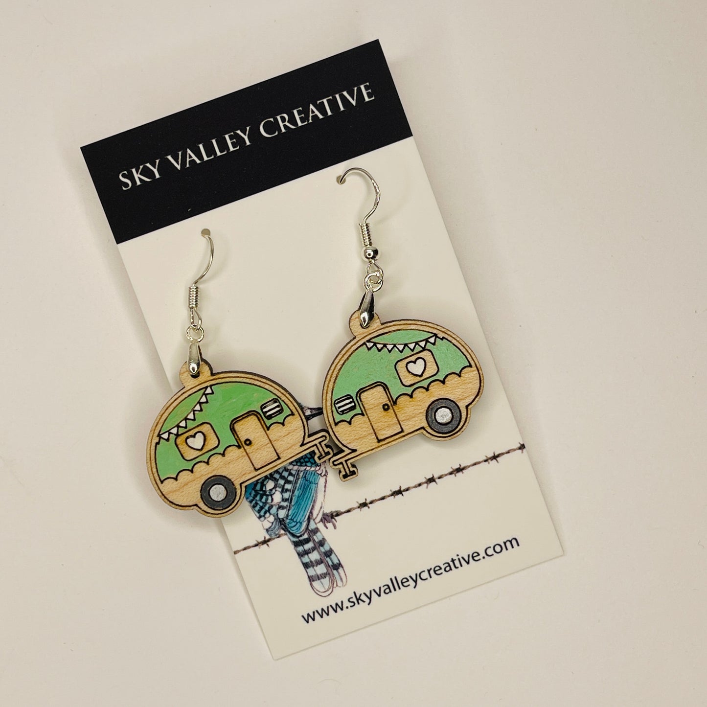 Camper Trailer Earrings
