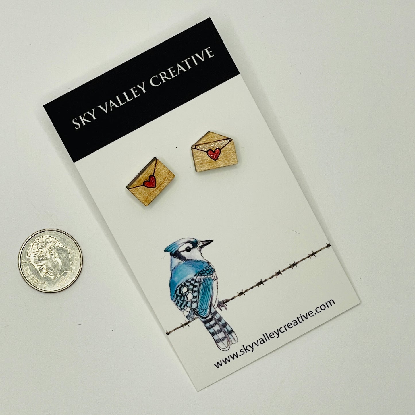 Love Letter Post Earrings