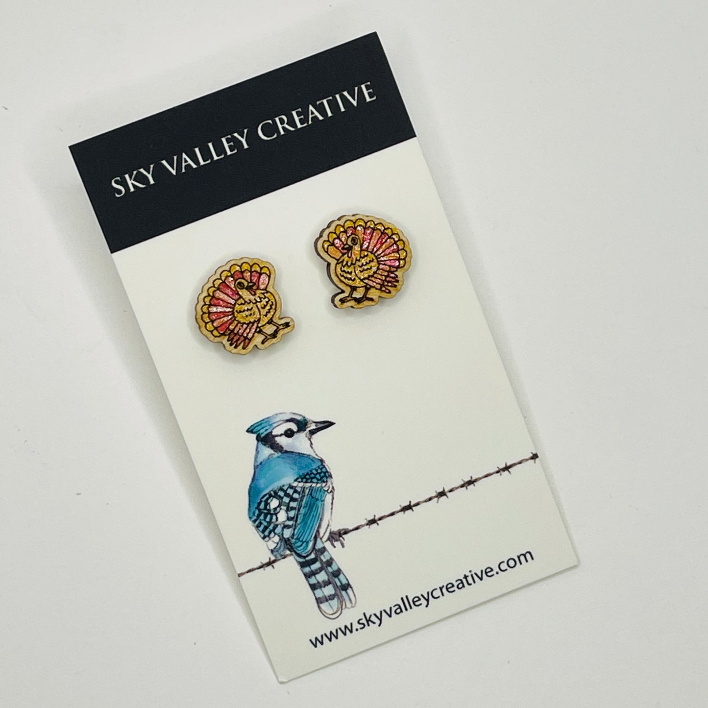 Turkey Post Earrings