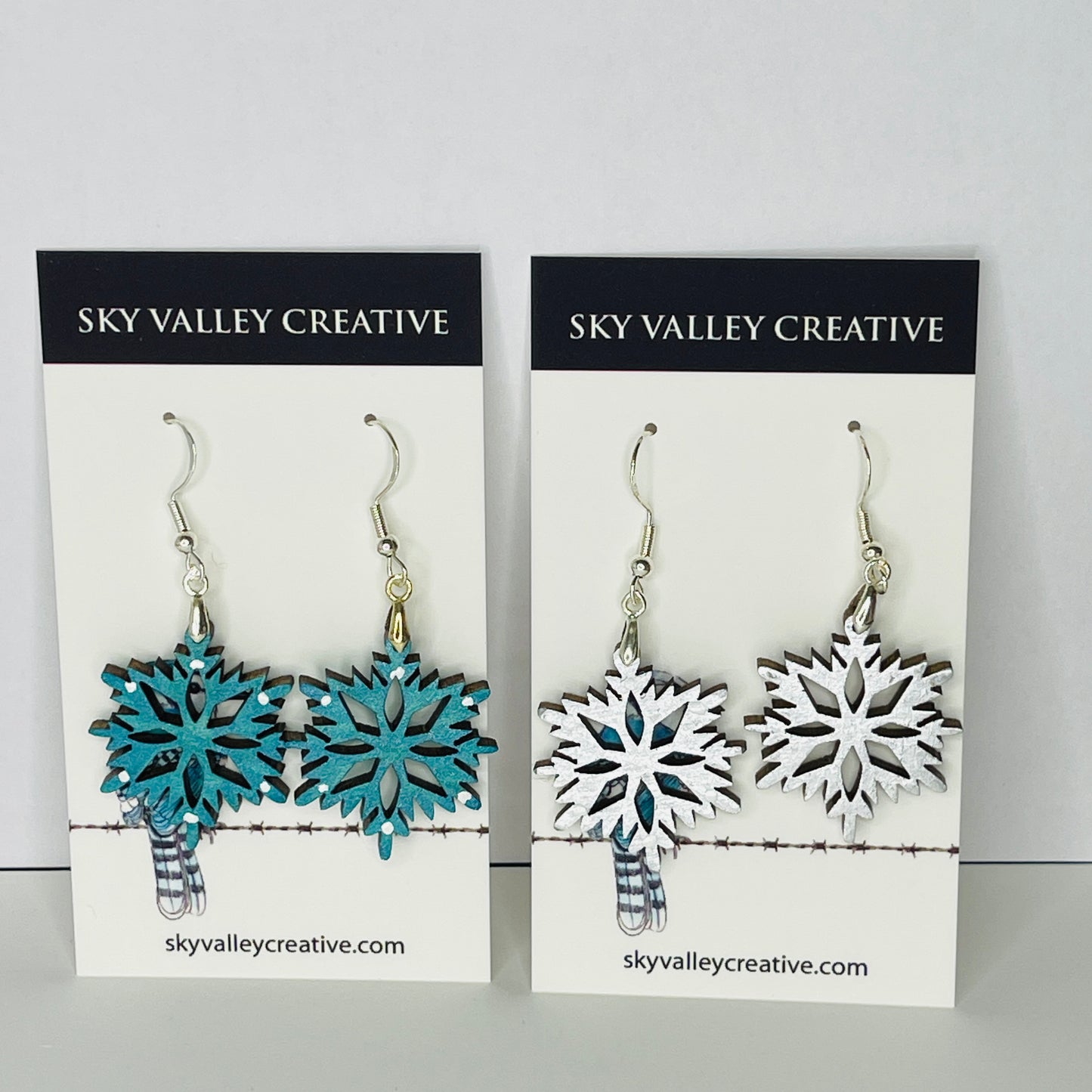 Snow Flake Earrings