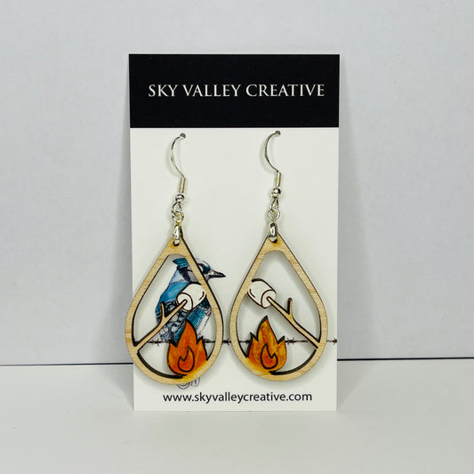 Roasted Marshmallow Earrings