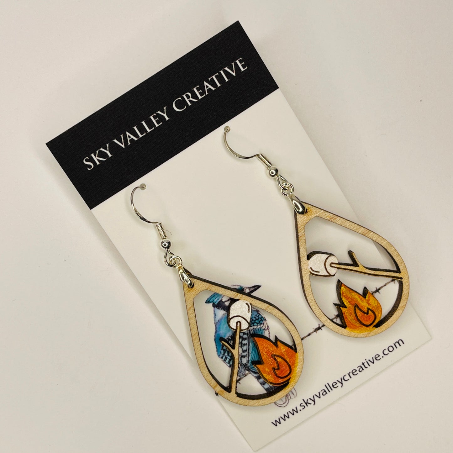Roasted Marshmallow Earrings