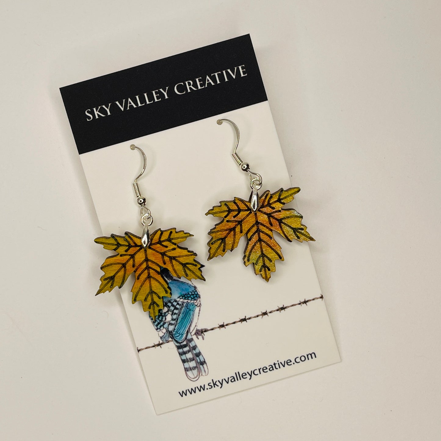 Maple Leaf Earrings