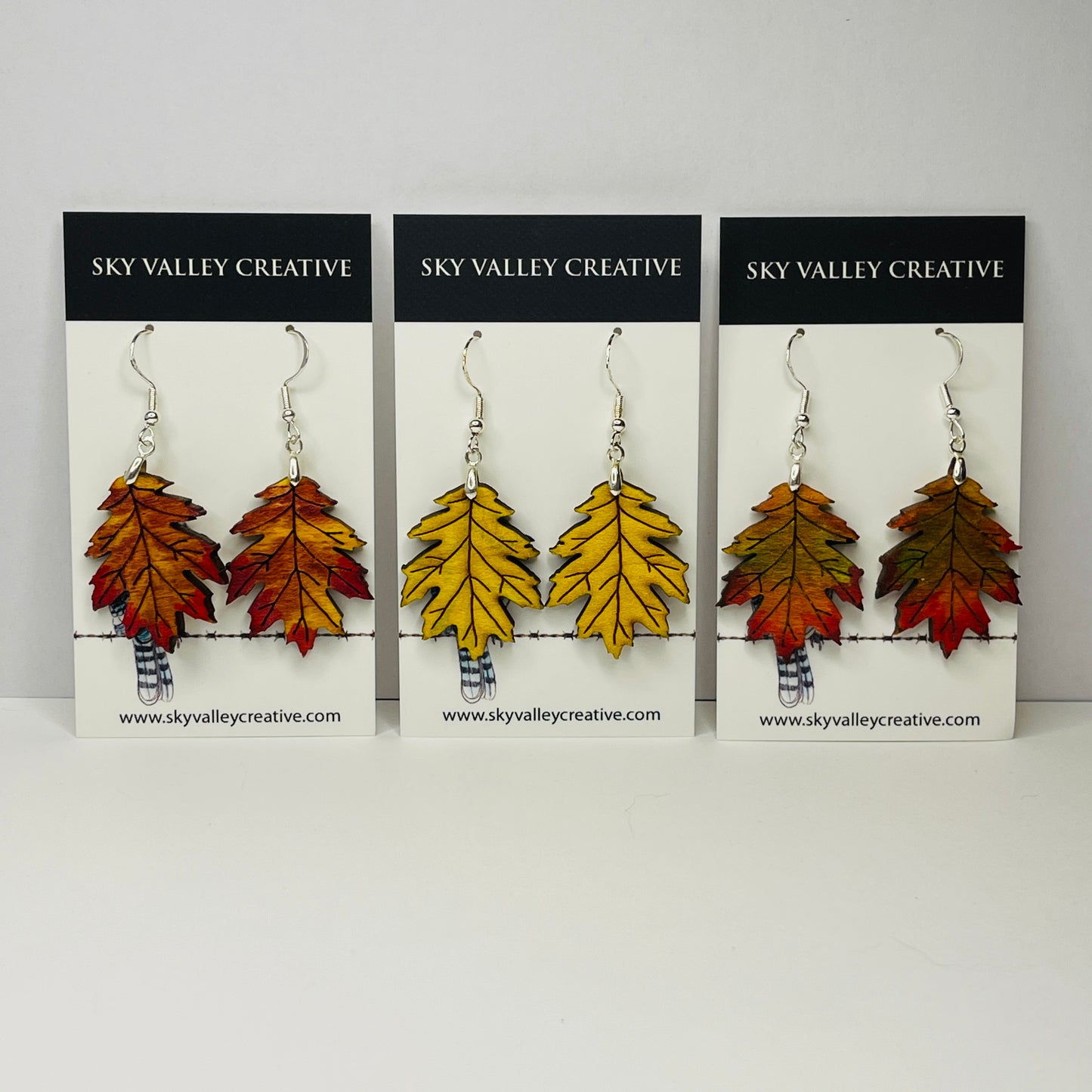 Oak Leaf Earrings