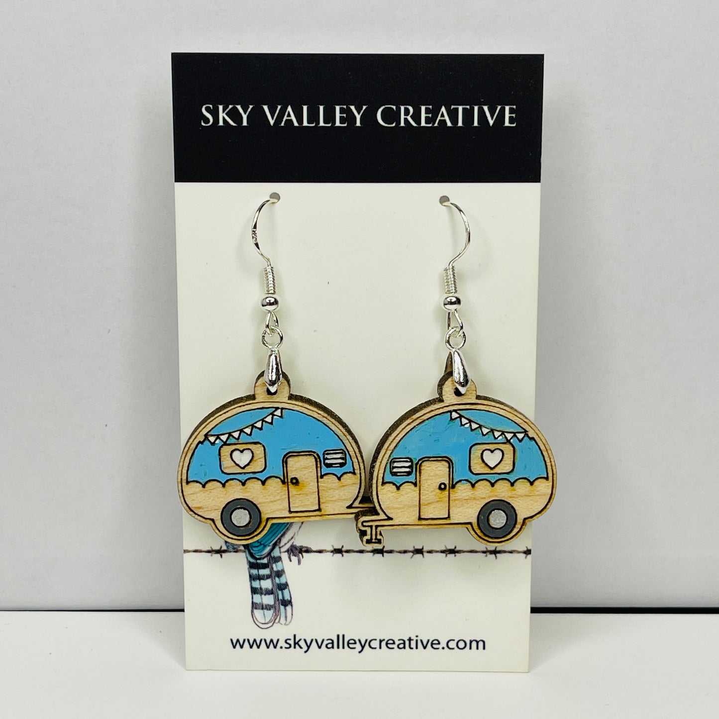 Camper Trailer Earrings