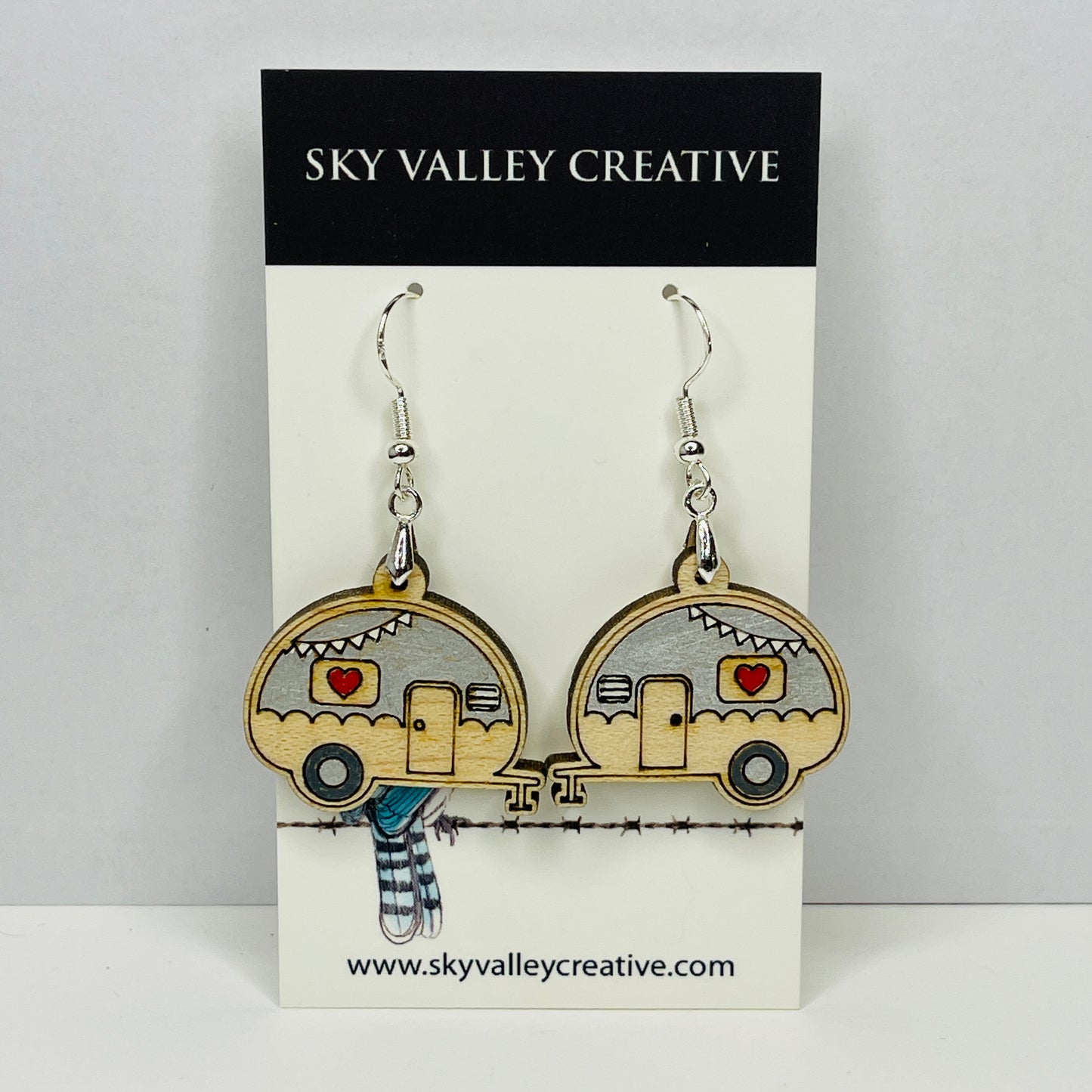 Camper Trailer Earrings