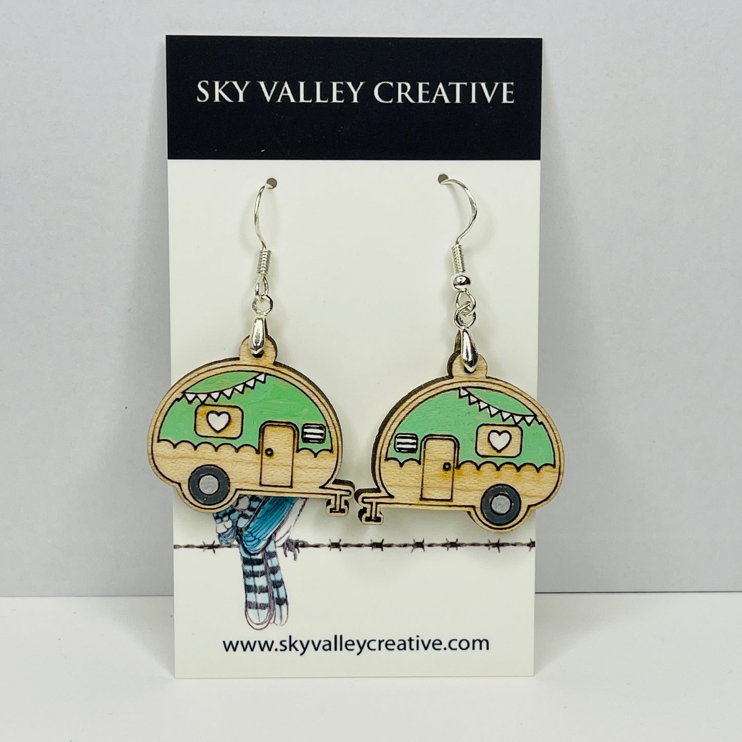 Camper Trailer Earrings