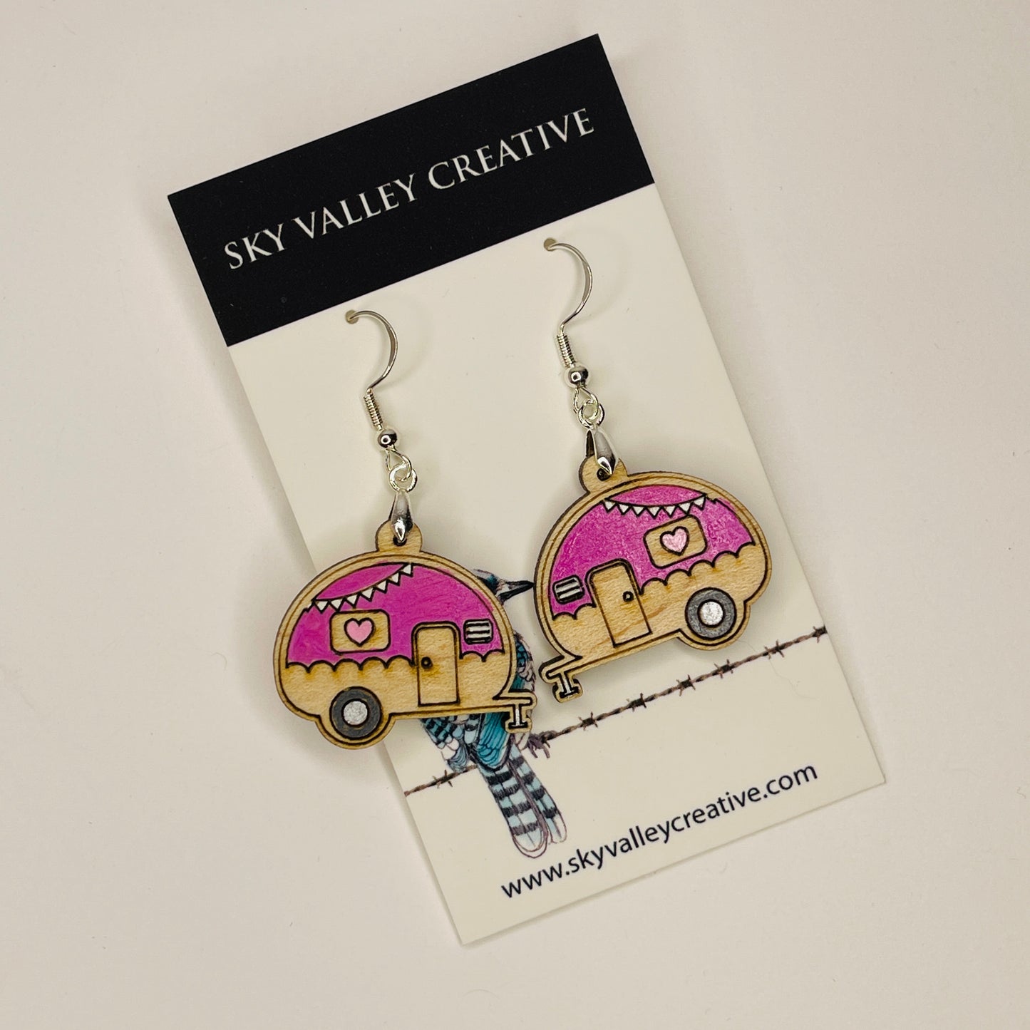 Camper Trailer Earrings