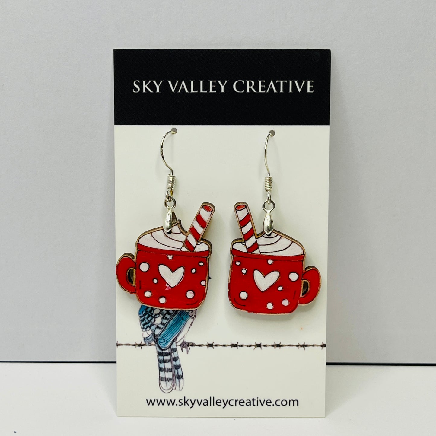 Cocoa Mug Earrings