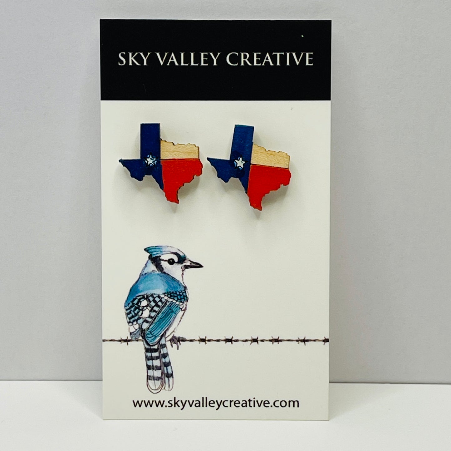 Texas Post Earrings