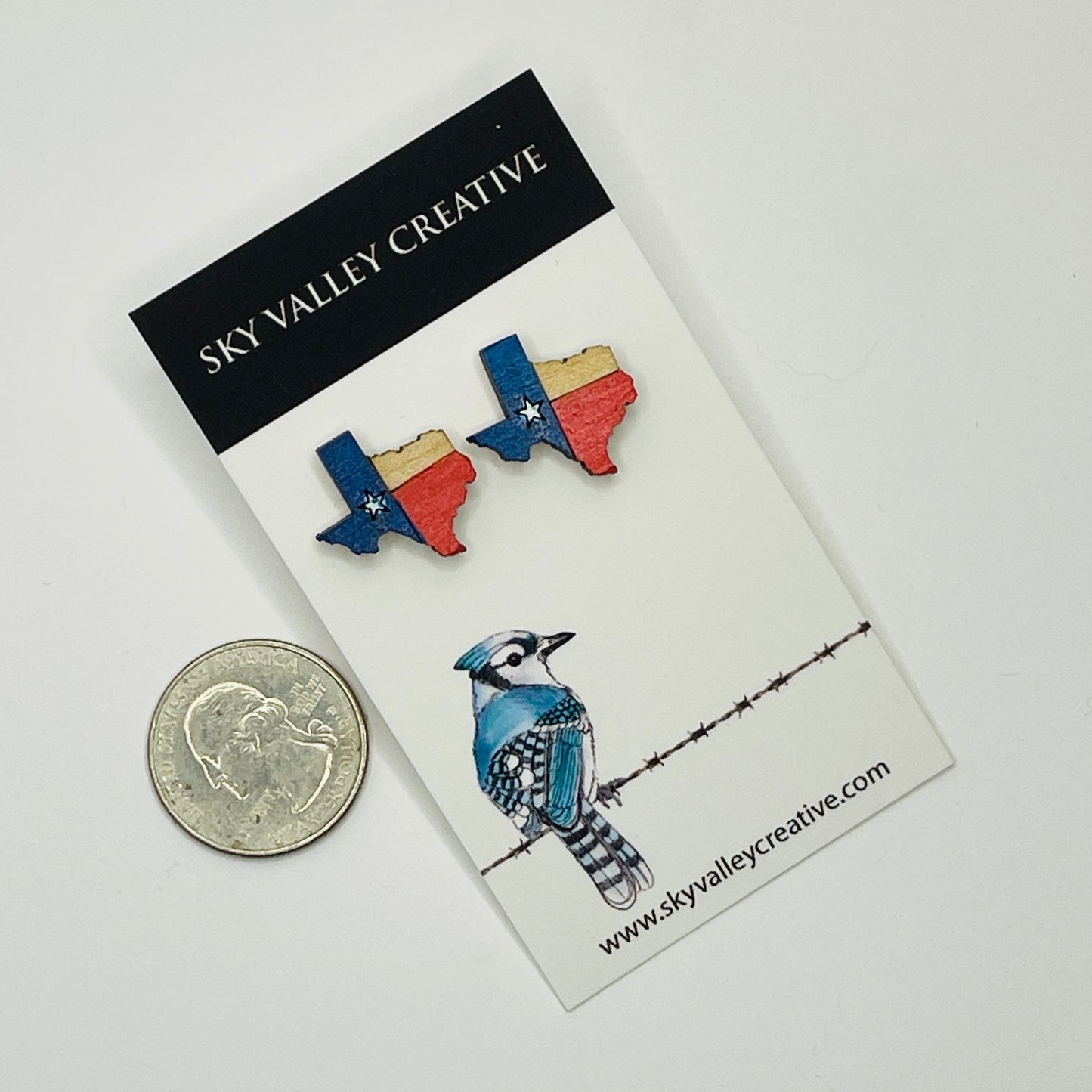 Texas Post Earrings