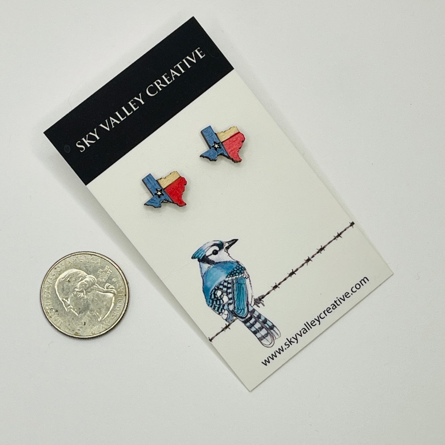 Texas Post Earrings