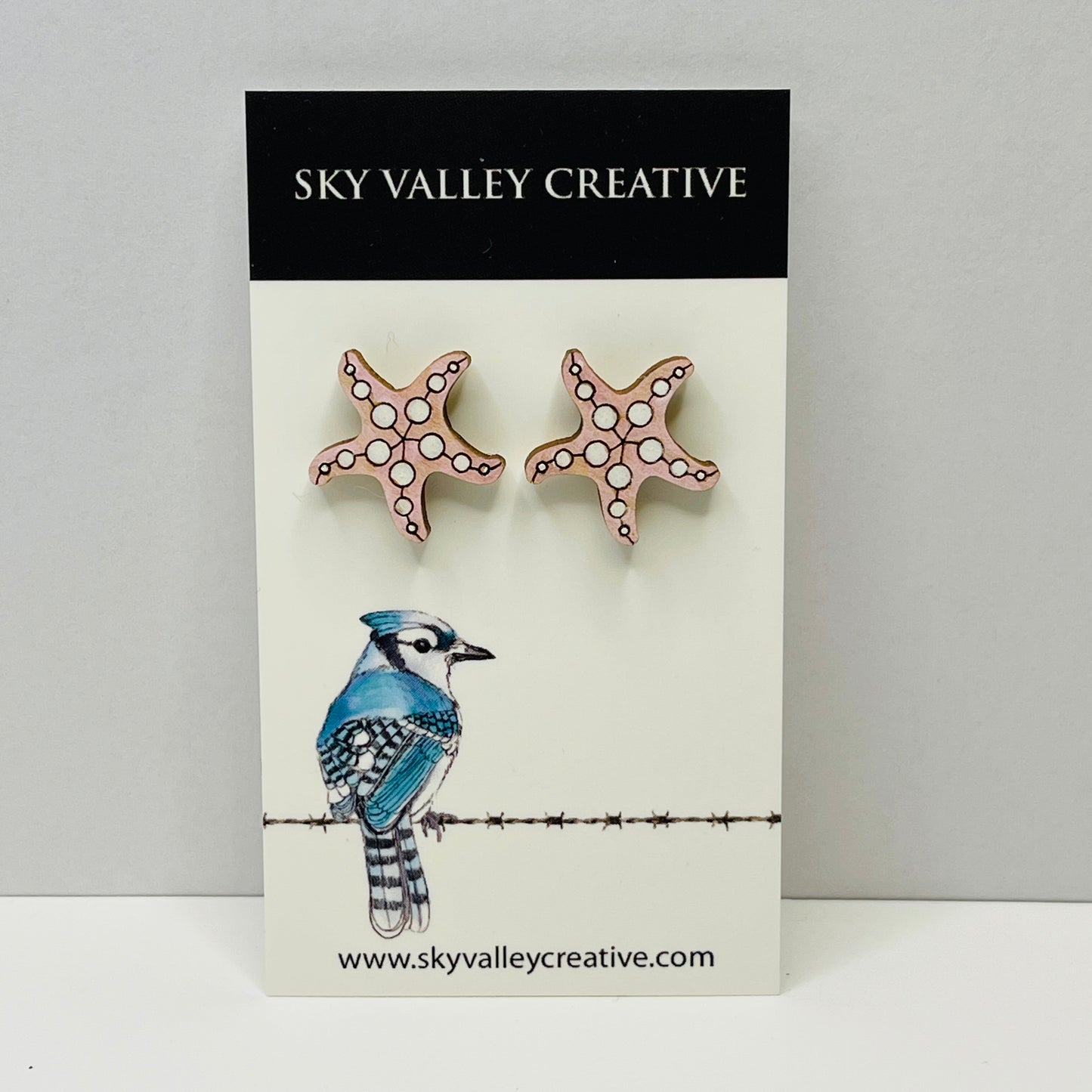Starfish Post Earrings