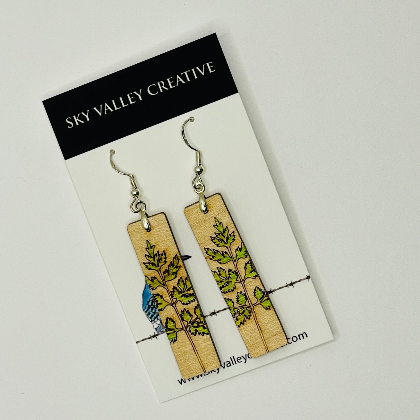 Parsley Dangle Earrings