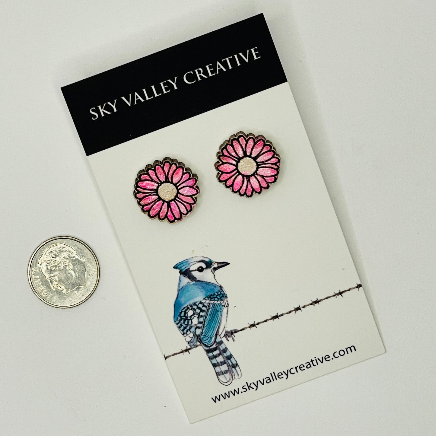 Daisy Post Earrings