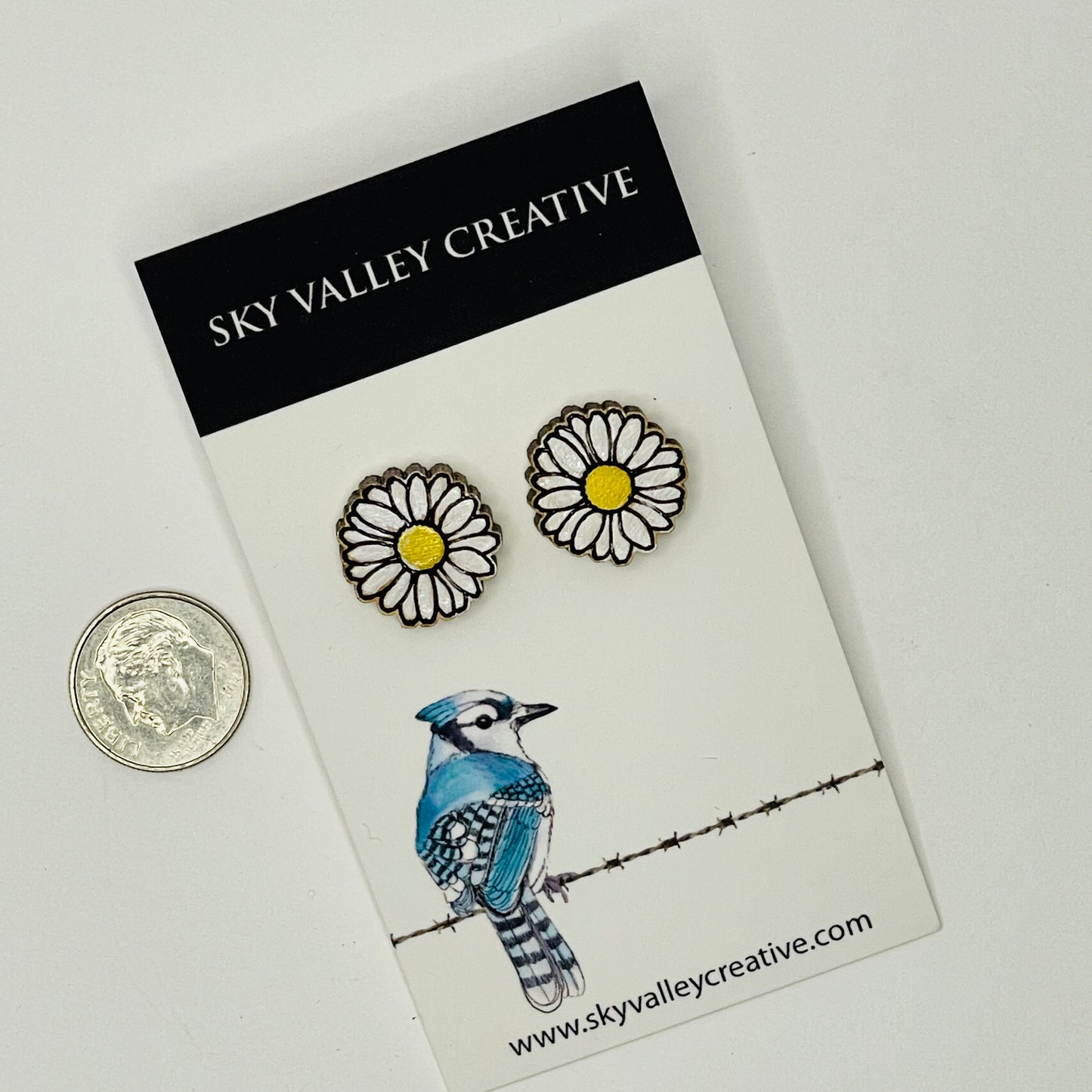 Daisy Post Earrings