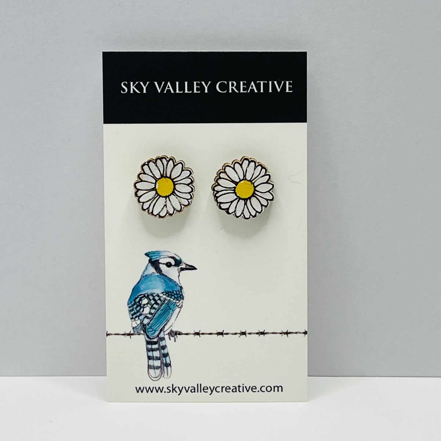 Daisy Post Earrings