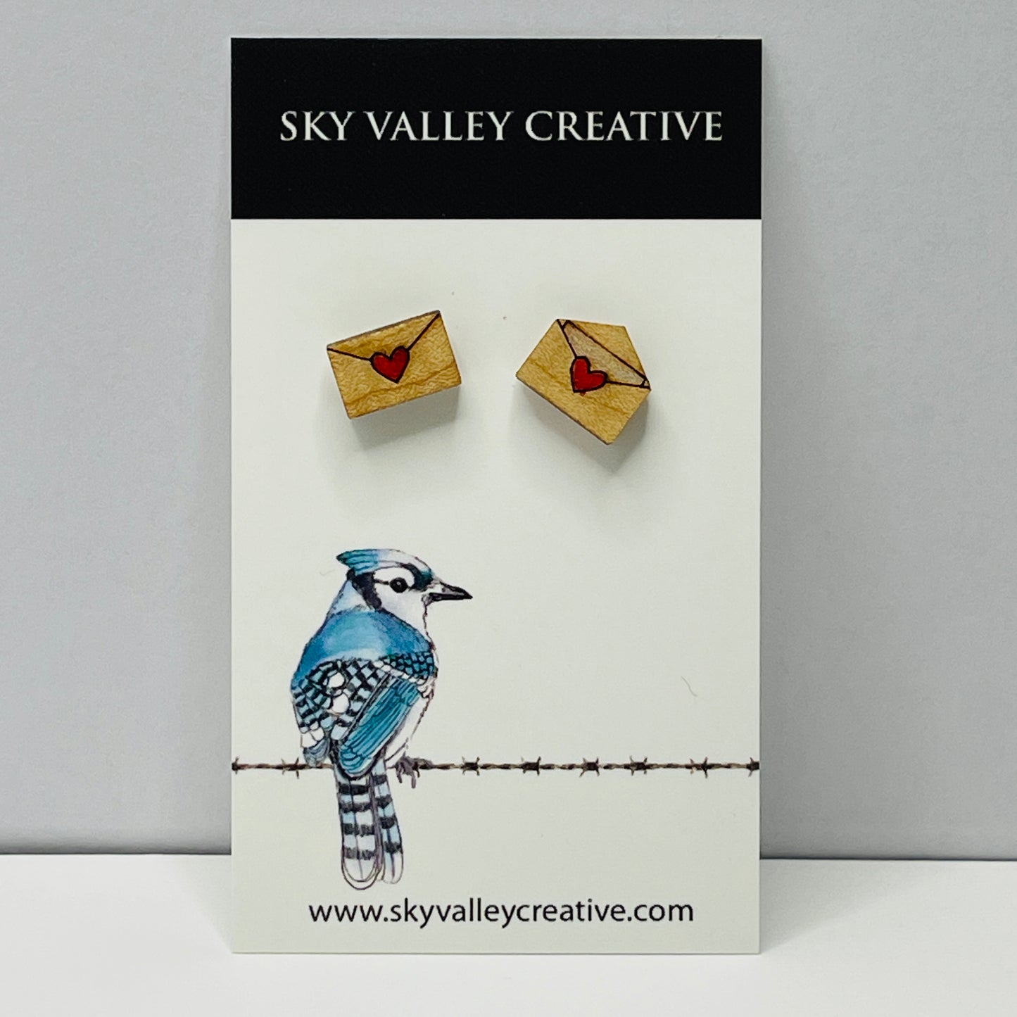 Love Letter Post Earrings