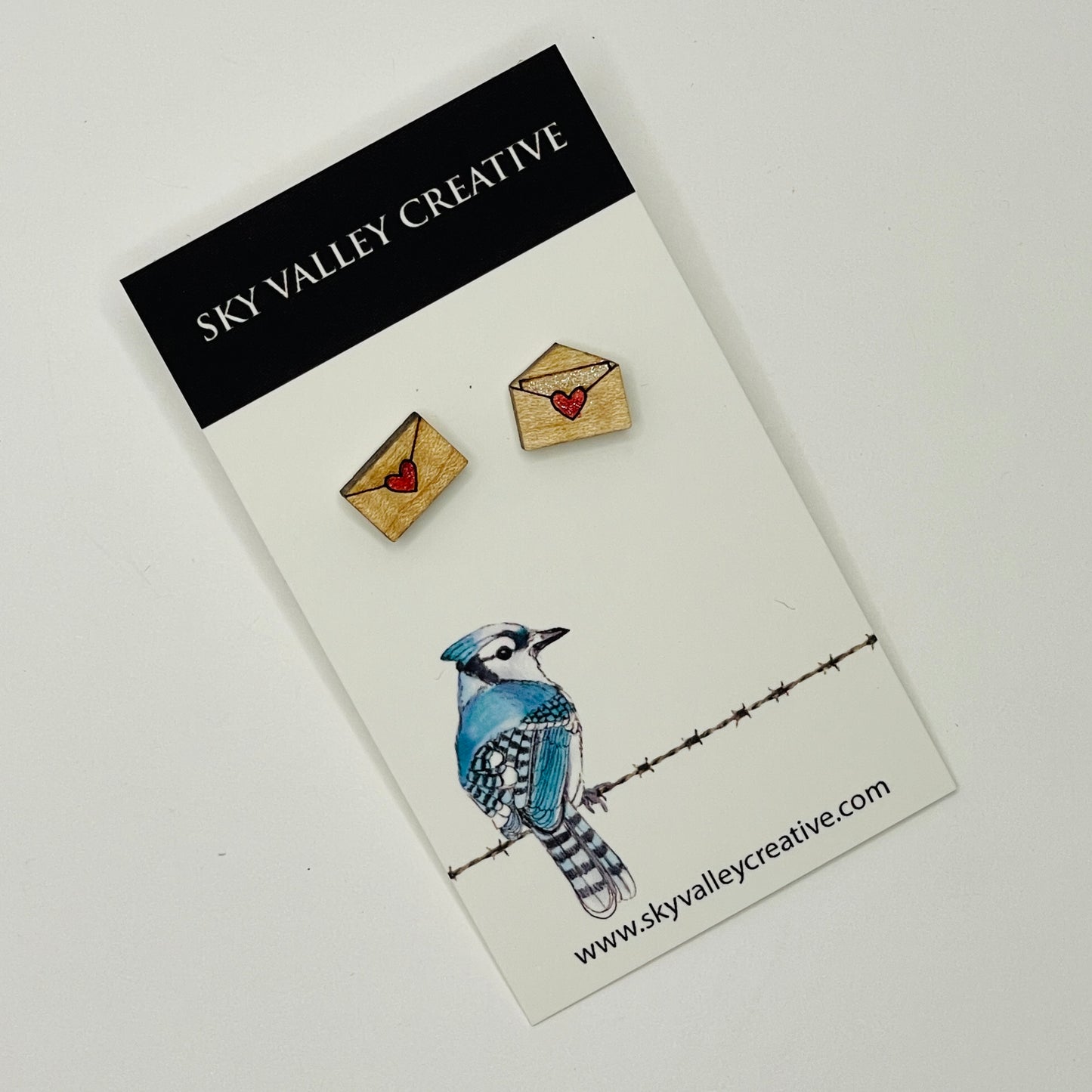 Love Letter Post Earrings