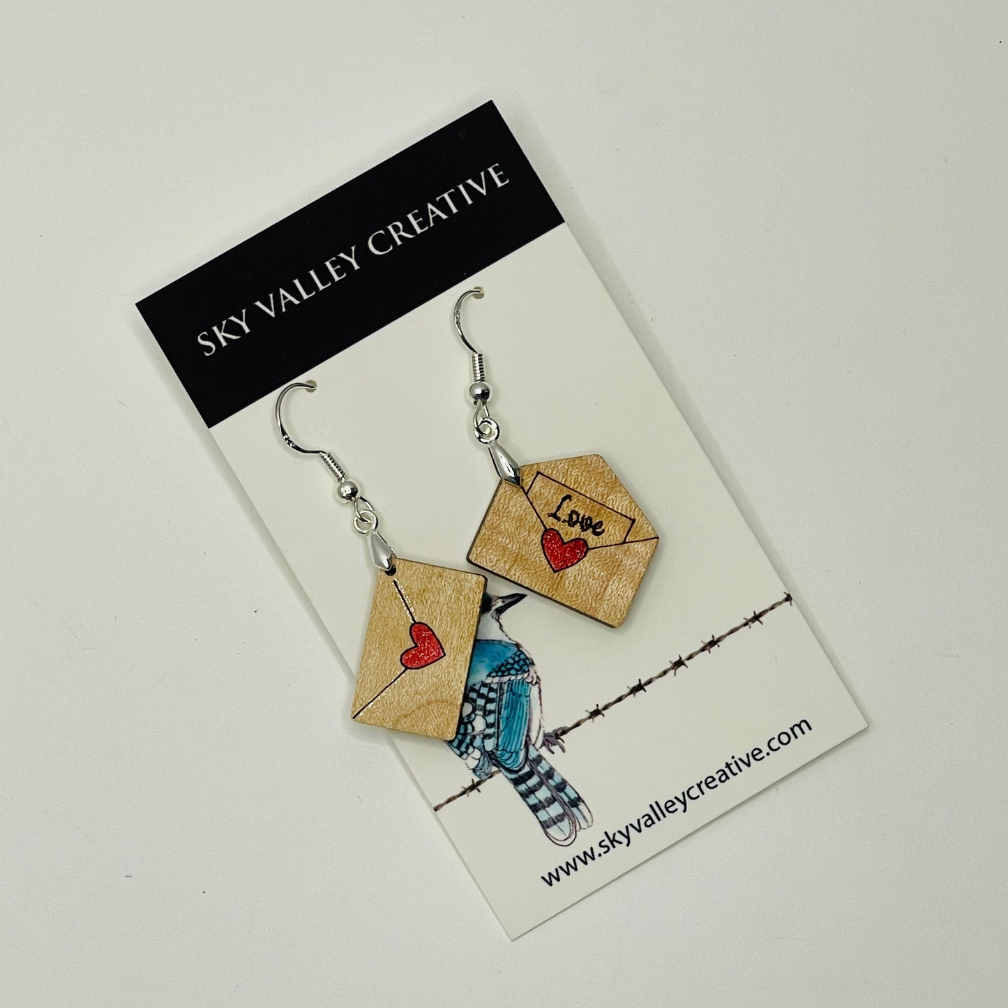 Love Letter Dangle Earrings