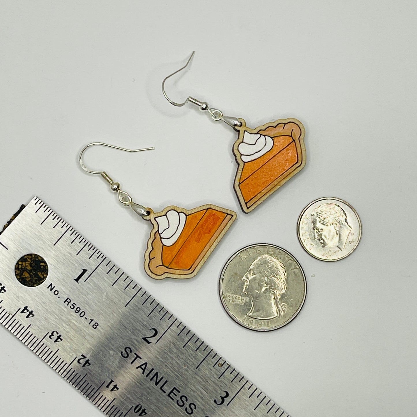 Pumpkin Pie Dangle Earrings
