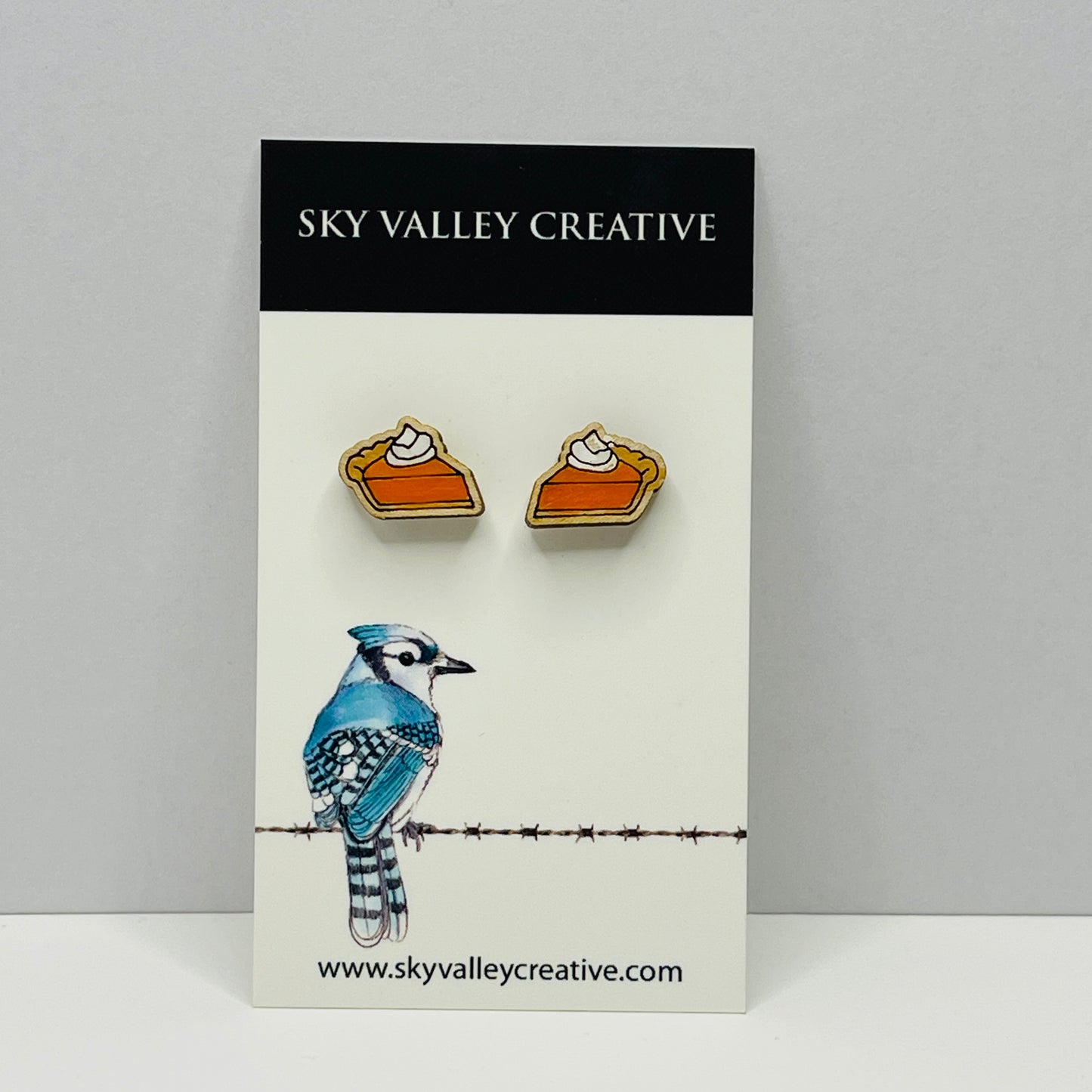 Pumpkin Pie Post Earrings