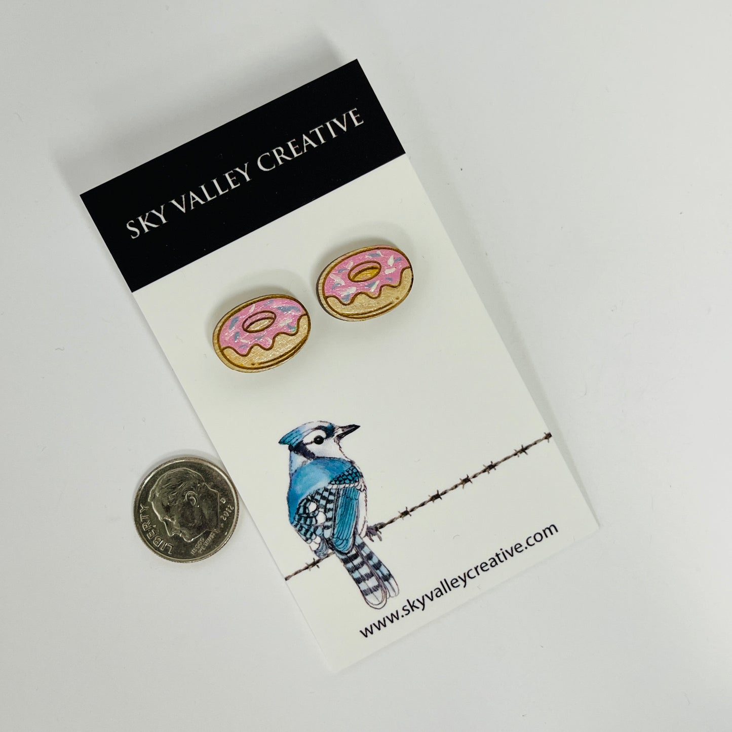 Donut Post Earrings