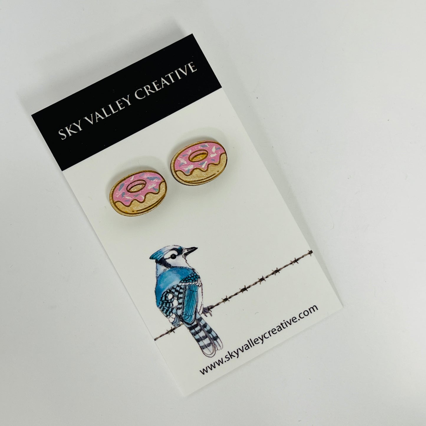 Donut Post Earrings