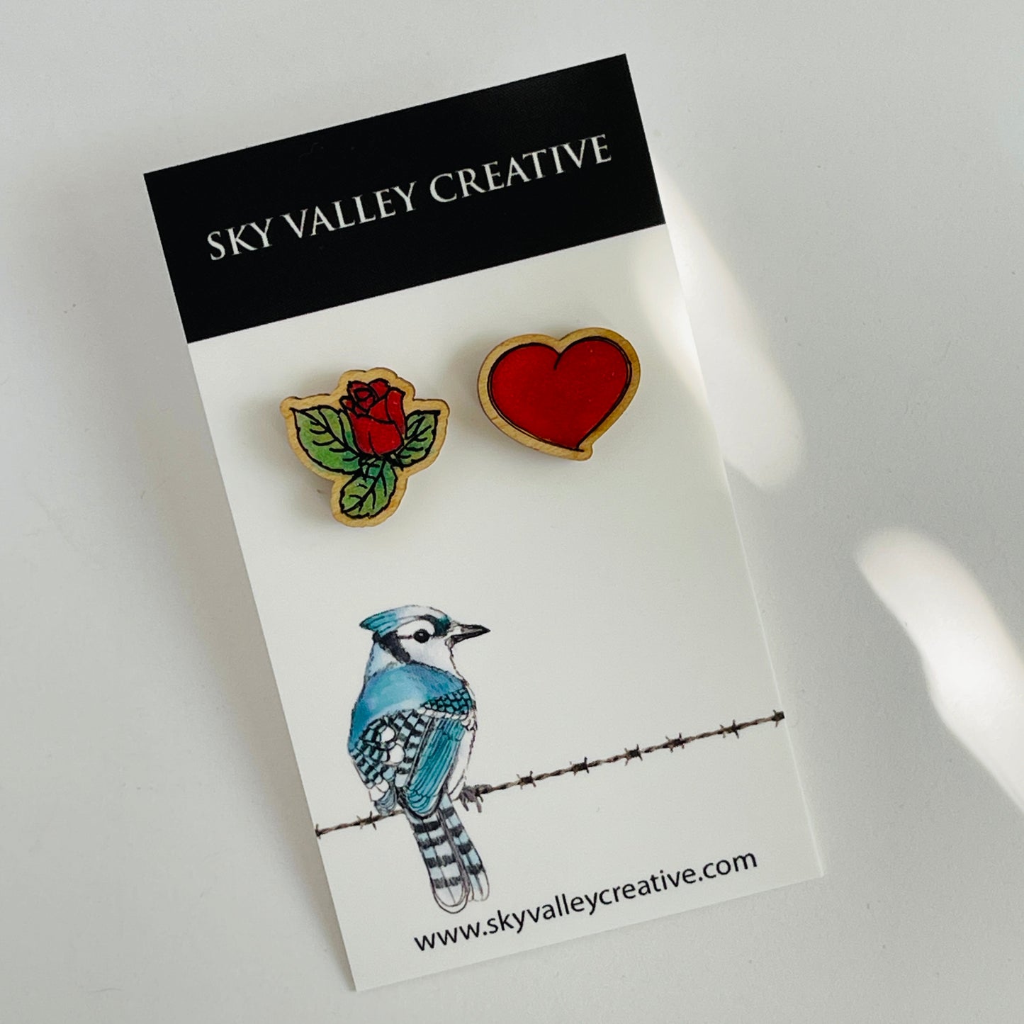 Heart and Rose Valentines Day Posts